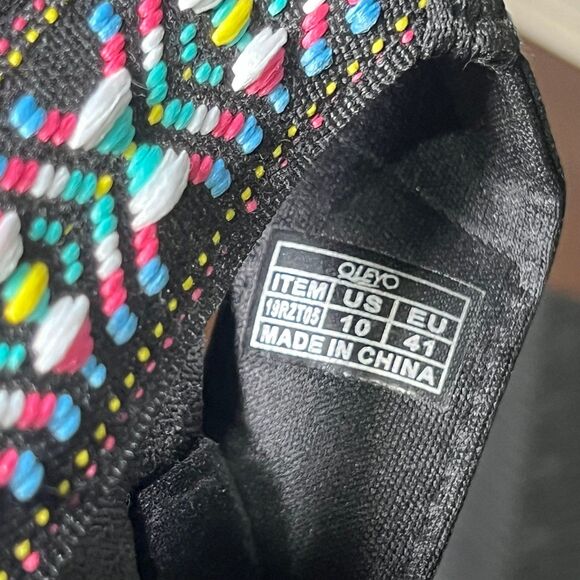 QLEYO Women's Platform Flip Flop with Arch Support, Comfortable Yoga Mat Wedge - Picture 6 of 10